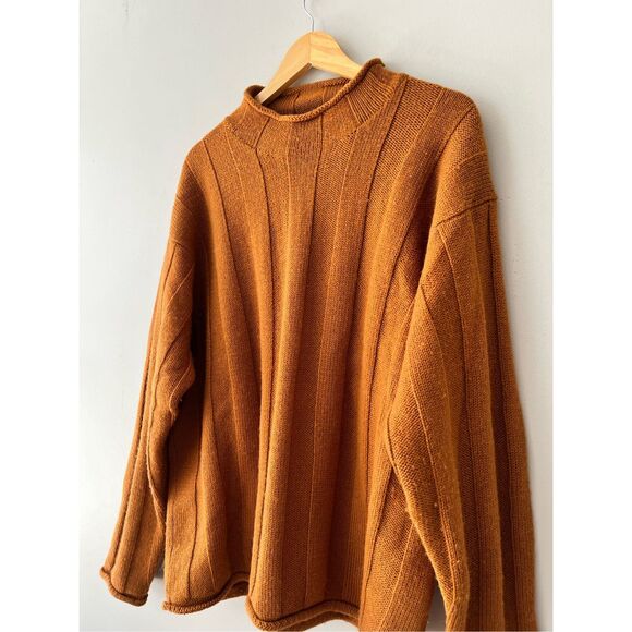 J. Crew Mustard Wool Sweater - Picture 2 of 5